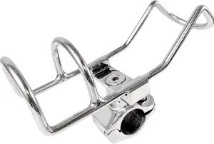 1 Pack 360 Degree Rotatable Fishing Rod Support Rod Holder, Marine 316 Stainless Steel Rod Bracket Yacht Kayak Boat Accessories