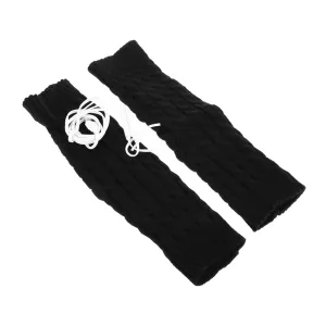 1 Pair Electric Socks for Men Women Knitted Leg Warmers Rechargeable Toe Warmers
