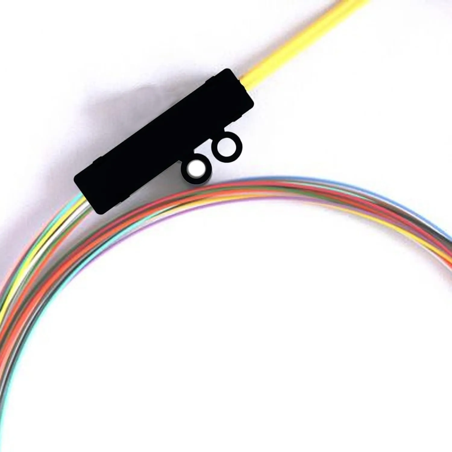 12 Strand Fiber Optic Buffer Tube Fan-Out Kit 25" Long. Field installable fanout Solutions for transitioning 250μm fibers to 900um for Direct Connector Termination (12 Strand)