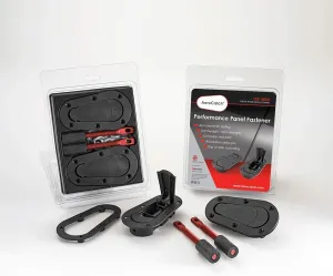 120-2000 Above Panel Flush Locking Hood Latch and Pin Kit - Black