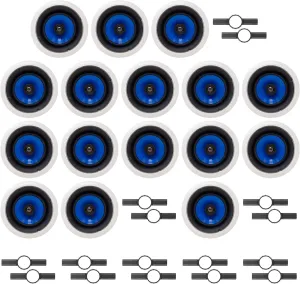 16 Legrand HT5650 5000 Series 6.5" in-Ceiling Speaker (Sold Individually)   Install KIT (PRE Construction Bracket)