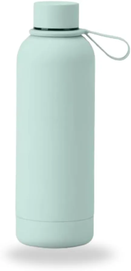 17 oz Stainless Steel Insulated Water Bottle - Double Wall Vacuum Insulated, Leakproof, BPA Free - Gym & Travel Bottle (Teal)
