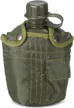 1L Ceen Bottle Camping Hiking Backpacking Survival Water Bottle Kettle with Cover