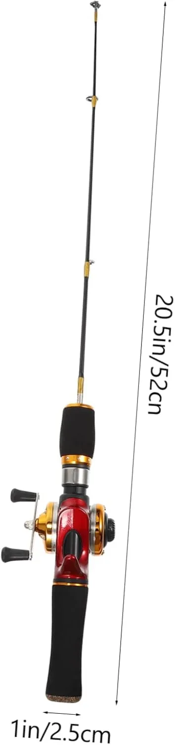 1pc Ice Fishing Rod Frp Adhesive Tape Travel Telescopic