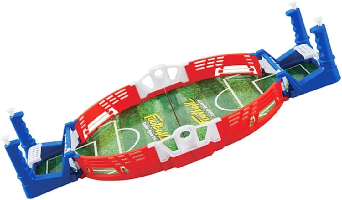 1set Interactive Desktop Football Game Kit Compact Two-Person Sports Toy for Boy Girl Enhances Hand-Eye Coordination for Family Fun and Parent-boy Girl Interaction