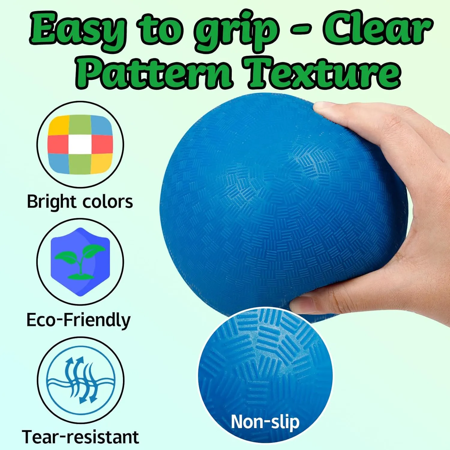 24 Pcs Playground Balls,6 Inch Inflatable Dodge Balls,Sport Bouncy Balls with a Hand Pump,Dodgeball Balls for Indoors Outdoors Ball Games,Gym,School,Camps,Picnic