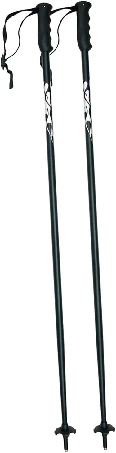 2Pcs Ski Poles Trekking Canes with Adjustable Wrist Strap for Men Women Walking Sticks for Climbing Outdoor Adventures Hiking