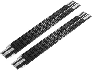 2Pcs/Set Tent Rod 4.48/4M Fiberglass Camping Tent Pole 8/7mm Tent Supporting Rod Outdoor Camping Canopy Awning Frames Accessory DaJiKan (Color : 4.48M)