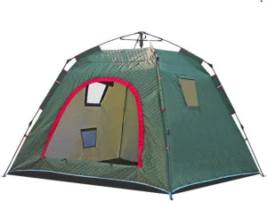 3-5 People Ice Fishing Hut Tent with Carry Bag, Winter Ice Fishing Shelter Fully Automatic Warm and Thick Cotton Tent, Outdoor Camping Warm Shade Shelter Tent