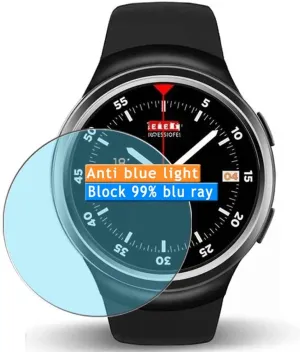 3-Pack Anti Blue Light Screen Protector, compatible with FINOW X3 Smartwatch smart watch TPU Film Protectors Sticker [ Not Tempered Glass ]