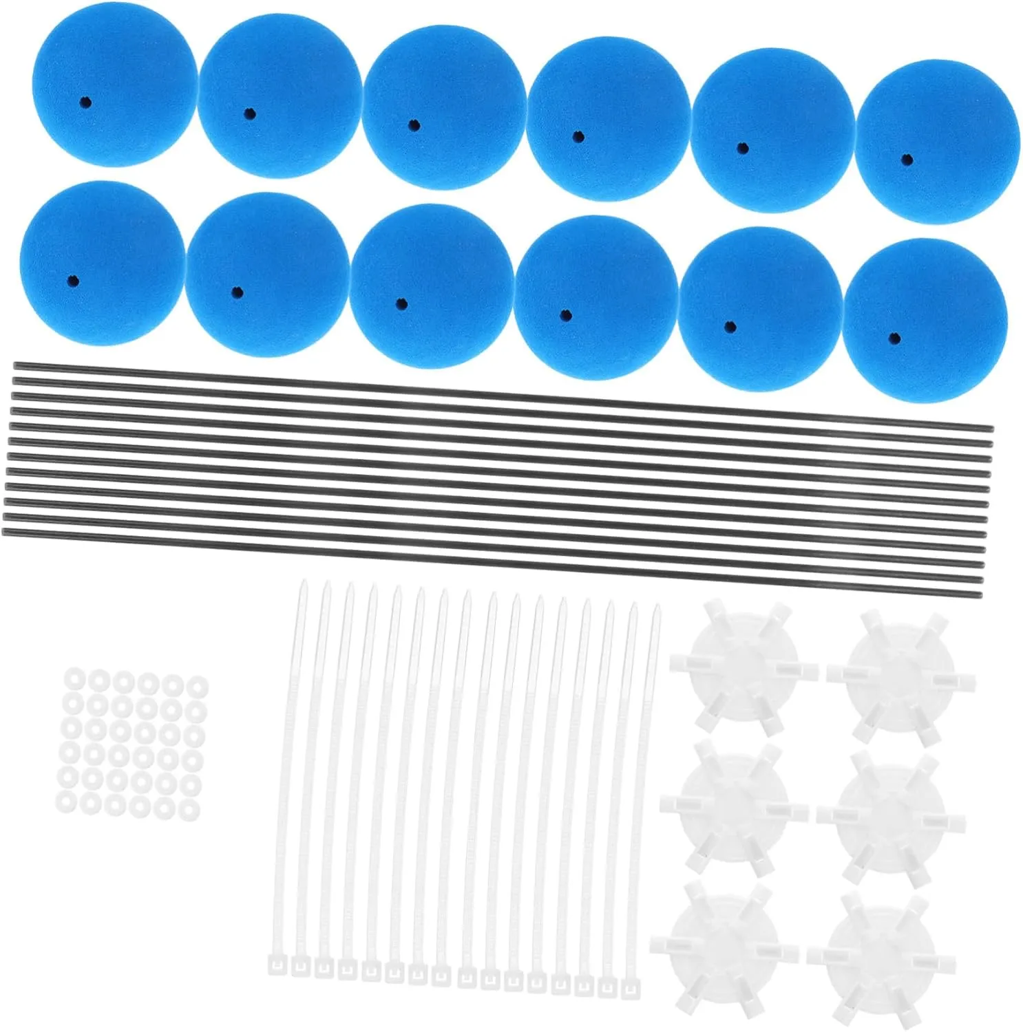 3 Set Rc Helicopter Training Gear Kit Sponge Balls Universal Landing Accessories for Rc Airplanes