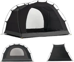 3F UL Gear 1/2 Person Outdoor Ultralight Camping Self-Supporting Kangaroo Tent TC Cotton Fabric Waterproof and Moisture-Proof Tents for Camping, Hiking, Backpacking Four-Season Application
