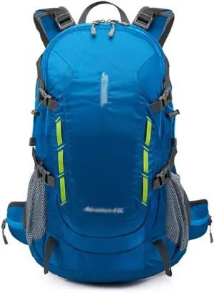 40L Men's Backpack Mountaineering Bag Hiking Outdoor Backpack Mountaineering Sports Bag (Color : Black, Size : H 54cm x W 32cm x T 20cm)