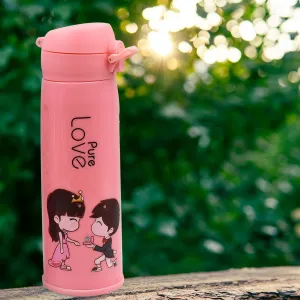 500ml Glass Water Bottle BPA-Free, Hot & Cold Safe