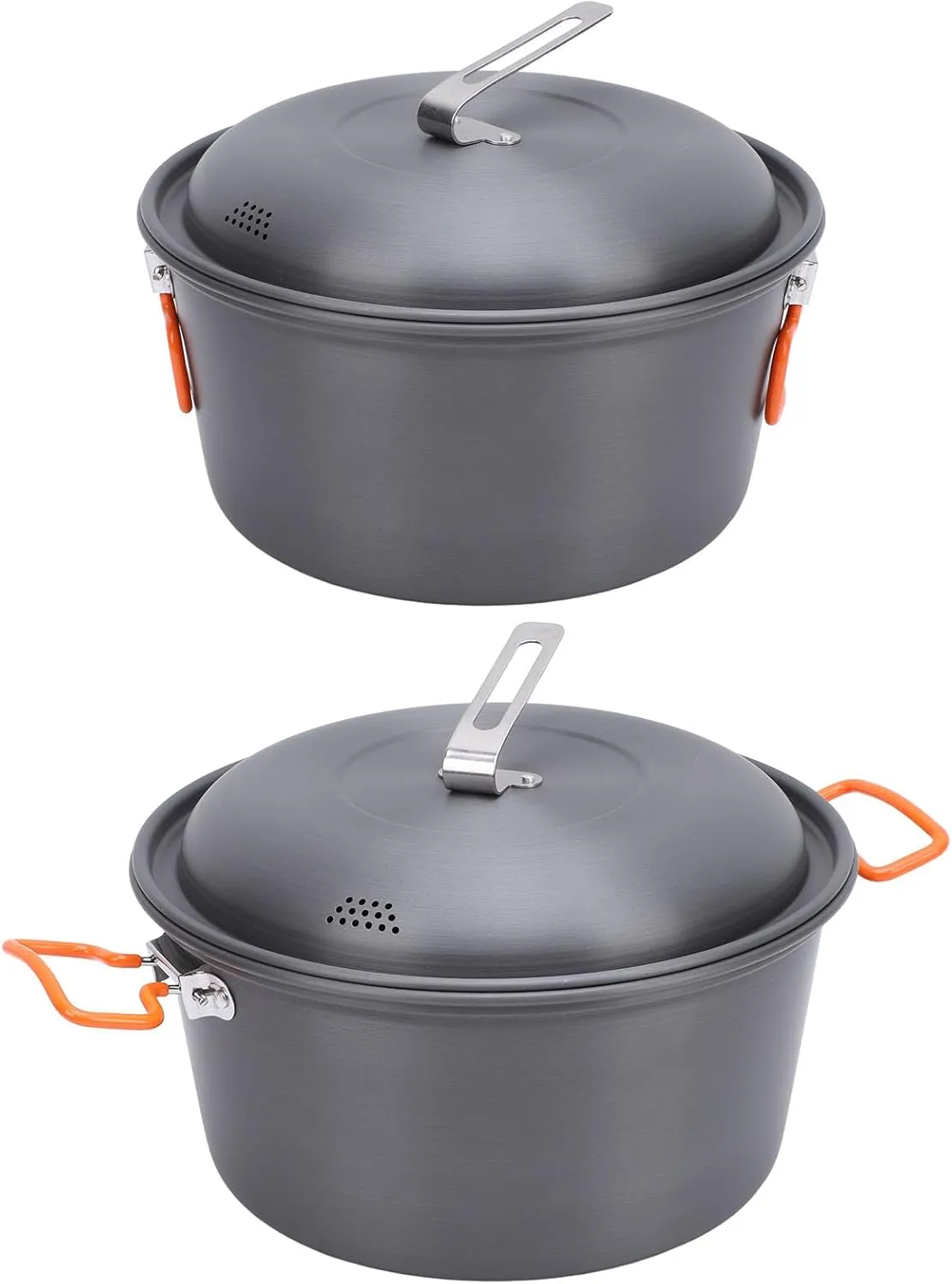 5L Portable Camping Pot for Outdoor Picnic Cooking and Boiling - Lightweight and Compact, Suitable for Self Driving Tours
