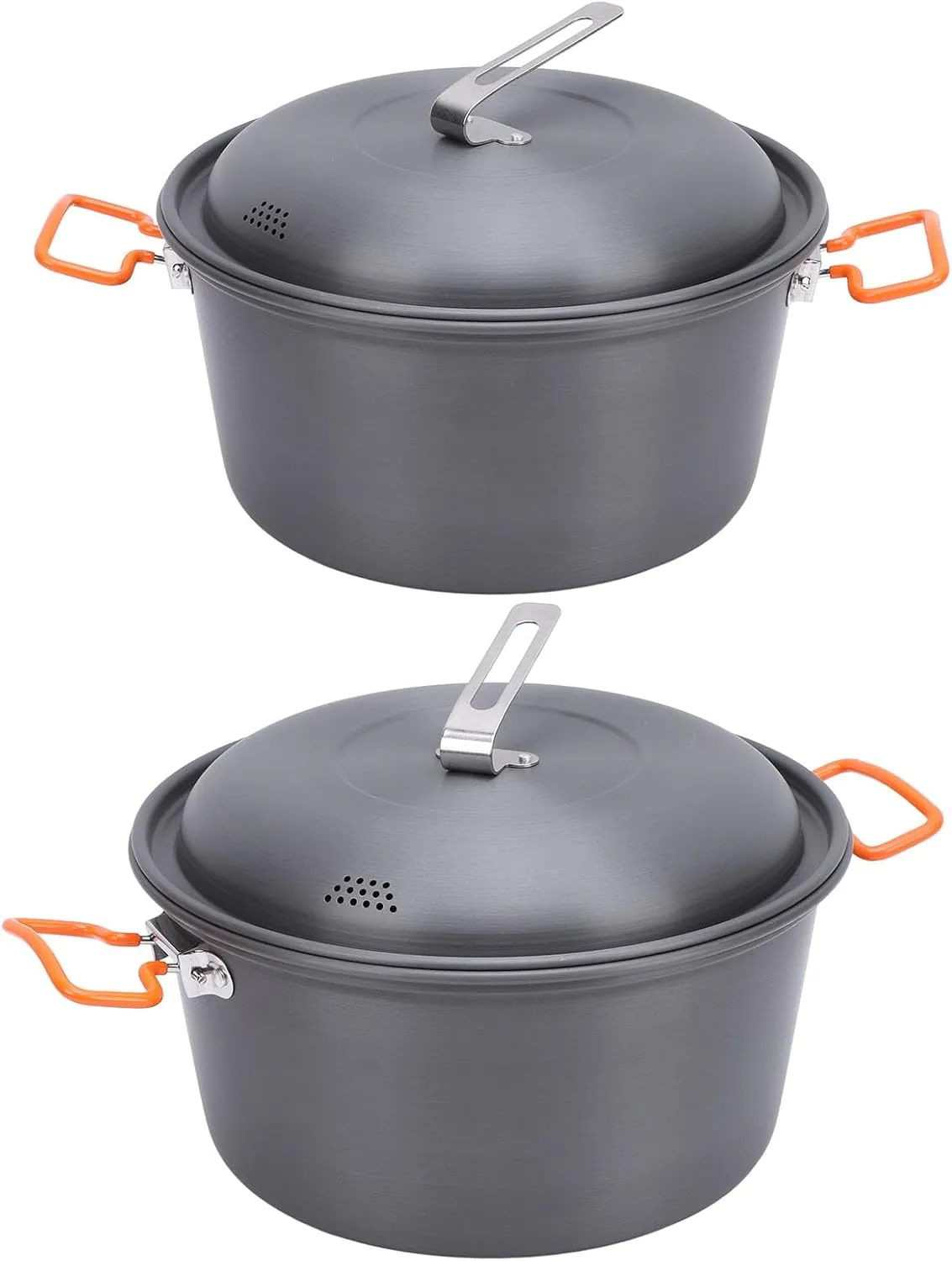 5L Portable Camping Pot for Outdoor Picnic Cooking and Boiling - Lightweight and Compact, Suitable for Self Driving Tours