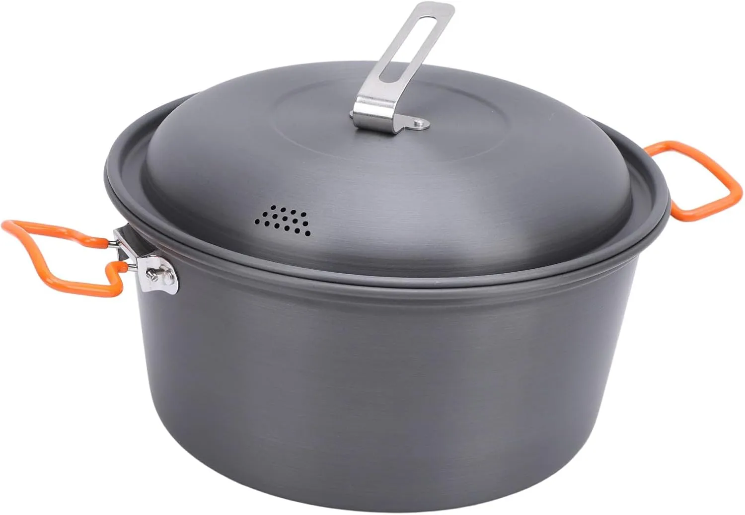 5L Portable Camping Pot for Outdoor Picnic Cooking and Boiling - Lightweight and Compact, Suitable for Self Driving Tours