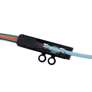 6 Strand Fiber Optic Buffer Tube Fan-Out Kit 25" Long. Field installable fanout Solutions for transitioning 250μm fibers to 900um for Direct Connector Termination (6 Strand)