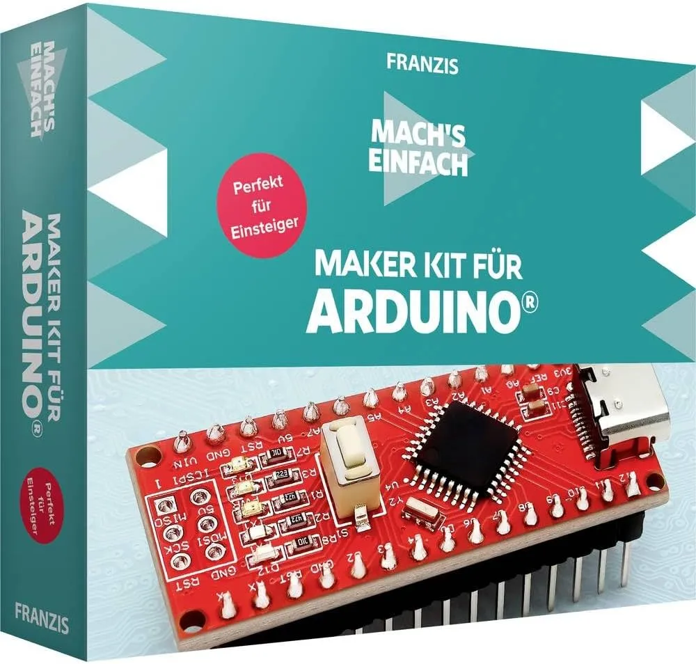 671936 – Mach's Easy – Maker Kit for Arduino, Perfect for Beginners, White