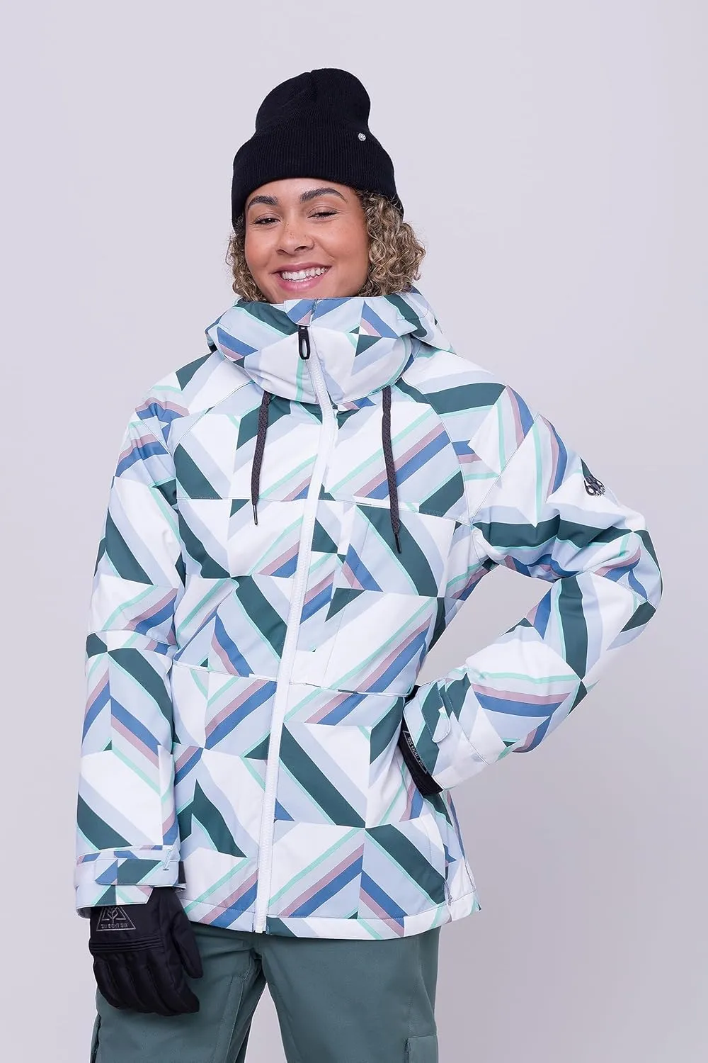 686 Women's Athena Jacket - Insulated Coat with 2-Layer Fabric Design, Modern Fit and Taped Seams - Water & Weather Resistant