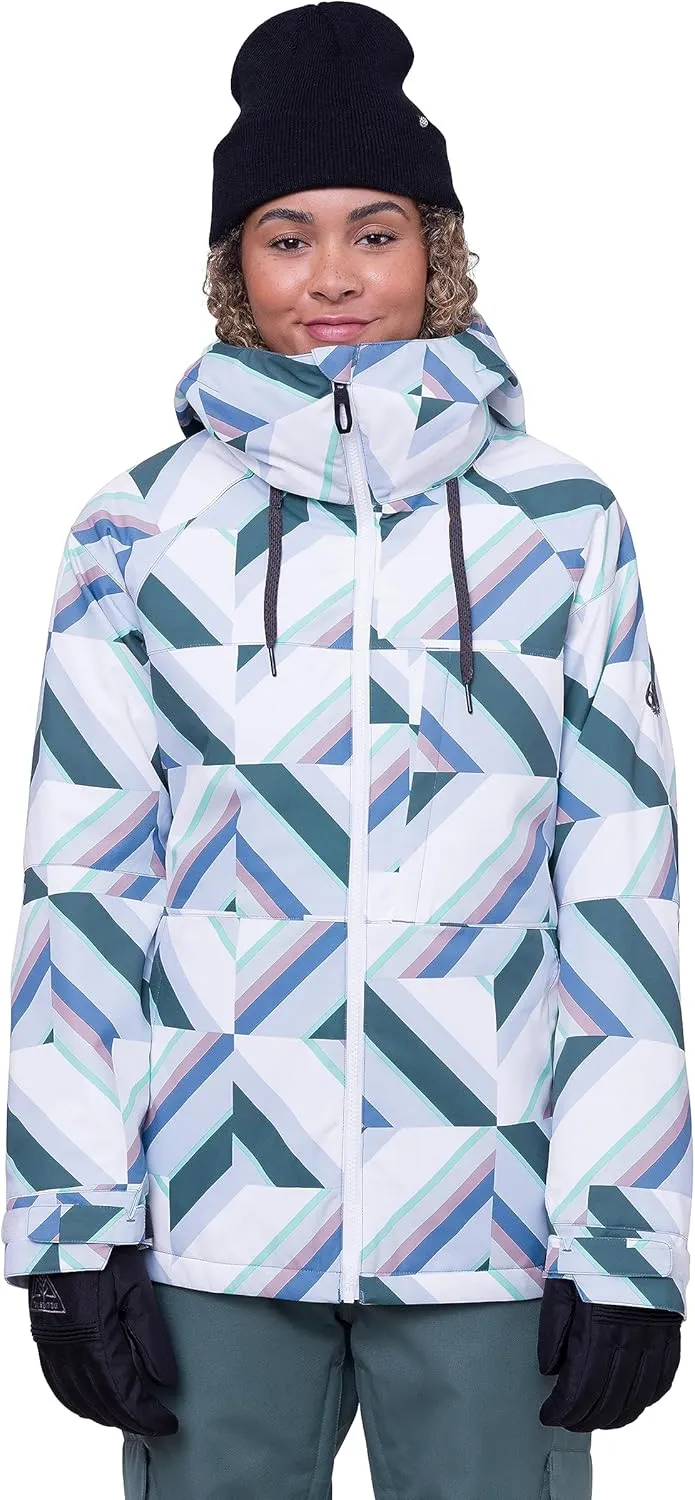 686 Women's Athena Jacket - Insulated Coat with 2-Layer Fabric Design, Modern Fit and Taped Seams - Water & Weather Resistant