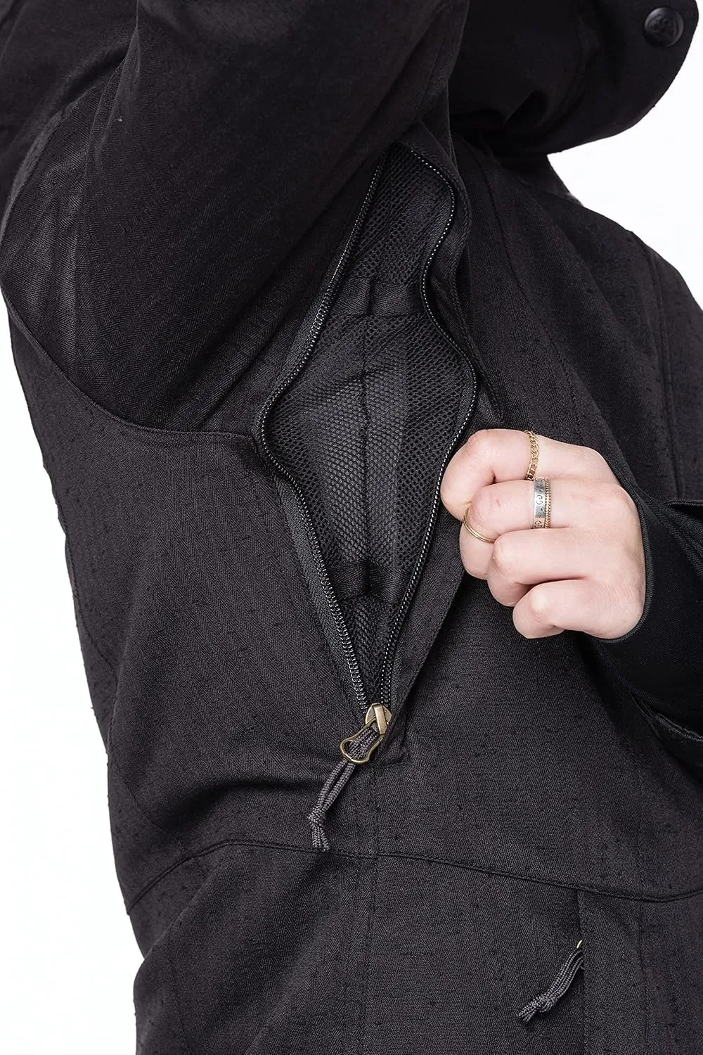 686 Women's Rumor Insulated Jacket - 2-Layer Fabric Design with Sherpa Lining & Inner Collar - Water & Weather Resistant
