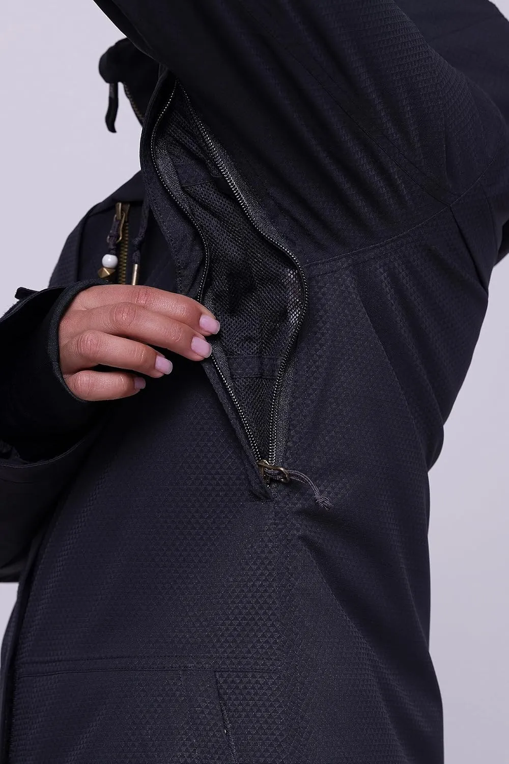 686 Women's Spirit Insulated Jacket - 2-Layer Fabric Design with Faux Fur and Satin Lining - Water & Weather Resistant