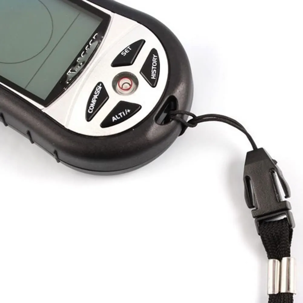 8 in 1 Handheld Electronic Navigation GPS Compass Altitude Gauge Thermometer Outdoor Fishing Barometer Without Batteries