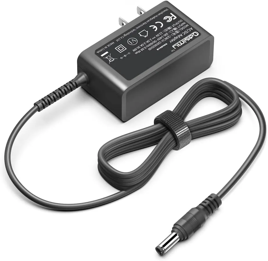 9004190216 801130 12V Power Cord Compatible with Masterbuilt Gravity Series 560/800/1050 XL Digital Charcoal Grill and Smoker Combo, Char-Griller Gravity Fed 980 AKORN Auto Kamado E6480 Adapter