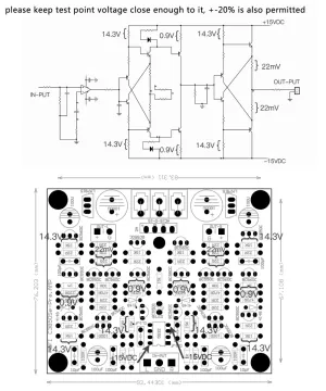 Accuphase C-3850 Core Circuit Class A Pre-Amplifie DIY Kits & Finished Board (Finished Board)
