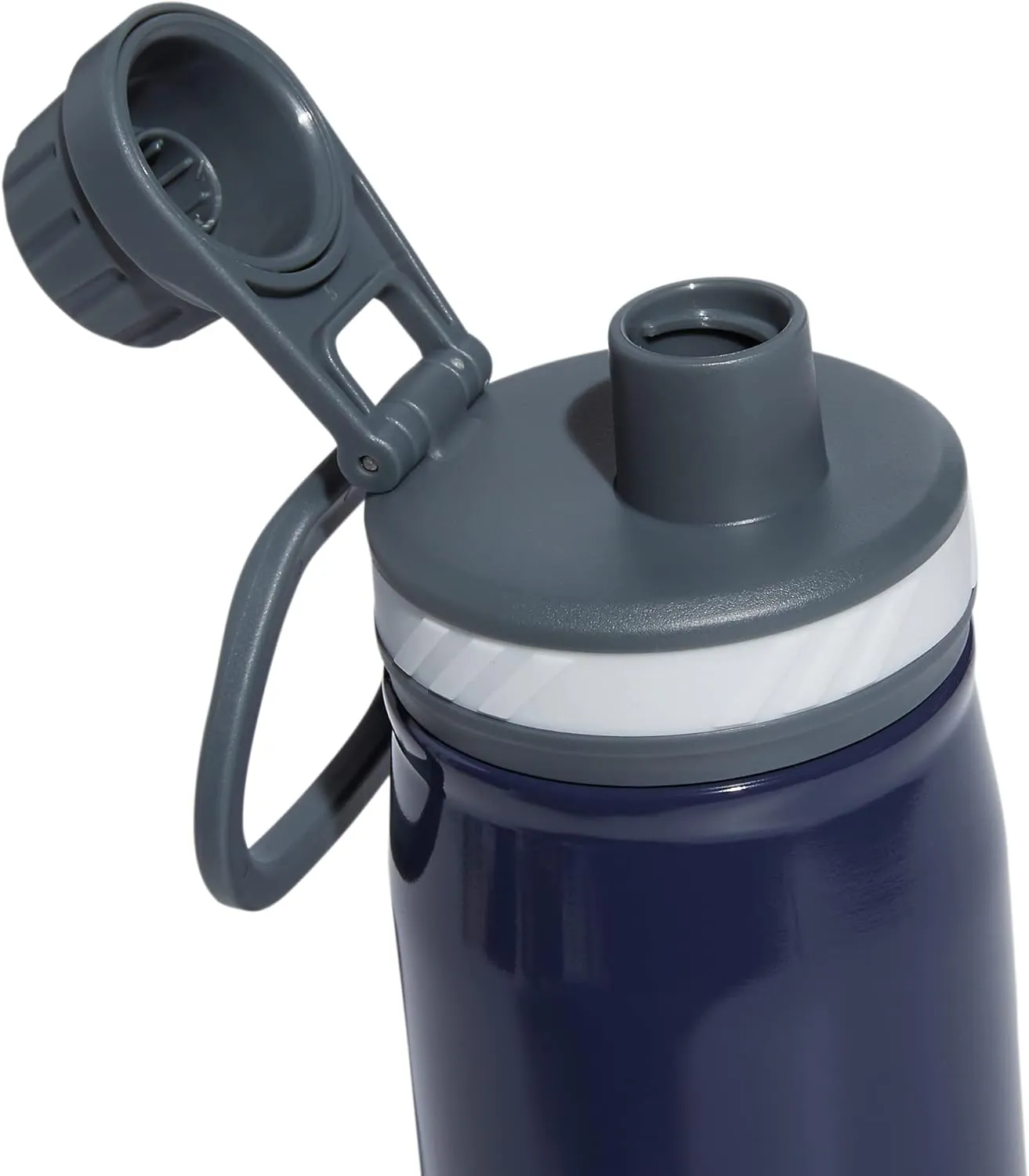 adidas 20 oz Stainless Steel Water Bottle, Insulated Double-Walled 18/8 Metal, Men, Women, Girls and Boys