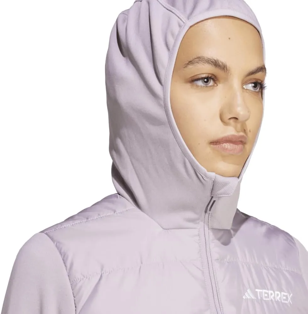 adidas Women's Terrex Multi Hybrid Insulated Hiking Hooded Jacket