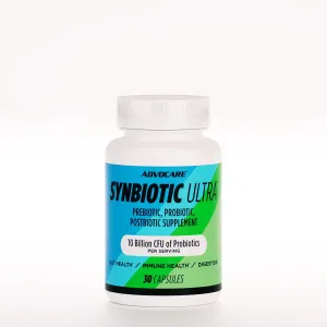 AdvoCare Synbiotic Ultra - Digestive & Gut Health Supplement - Offers Immune Support* - Includes Prebiotics, Probiotics & Postbiotics - 30 Capsules