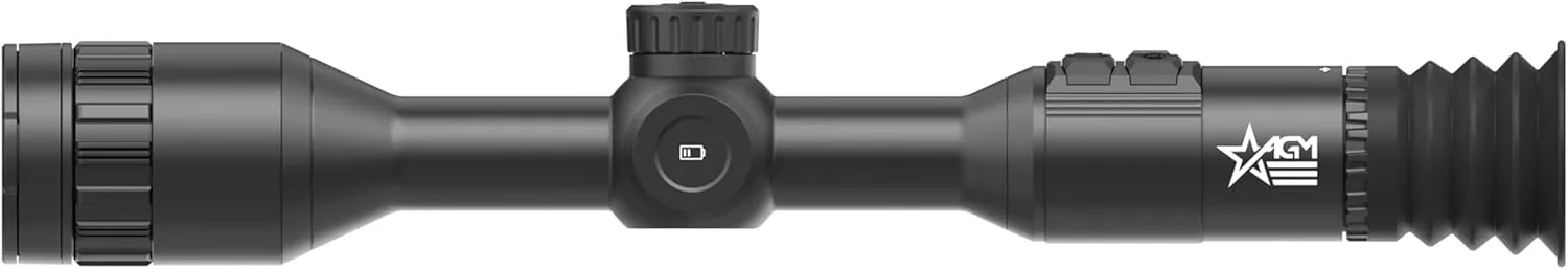 AGM Global Vision Adder V2 Thermal Rifle Scope 30mm Tube, Thermal Scope with High-Sensitivity Sensor & Ballistic Calculator Ideal for Night Hunting. IR Heat Vision riflescope
