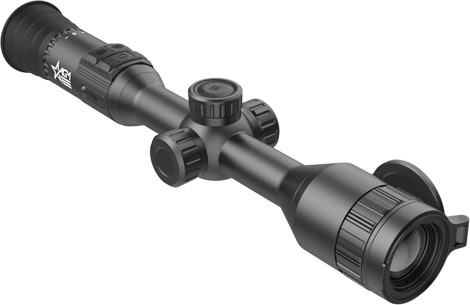 AGM Global Vision Adder V2 Thermal Rifle Scope 30mm Tube, Thermal Scope with High-Sensitivity Sensor & Ballistic Calculator Ideal for Night Hunting. IR Heat Vision riflescope