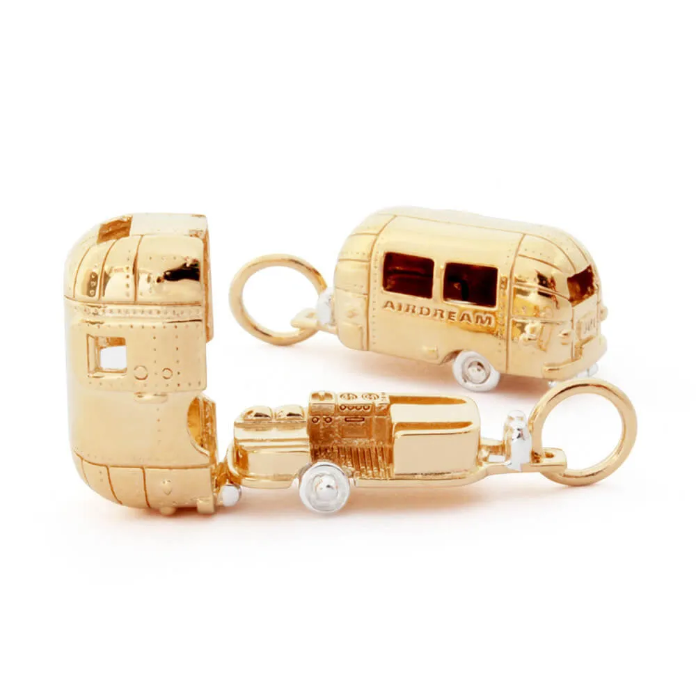 AirDream Camper Charm, Gold