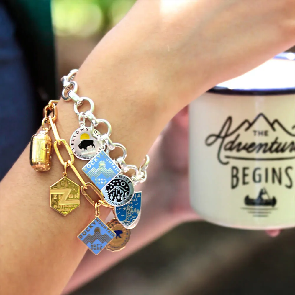 AirDream Camper Charm, Gold
