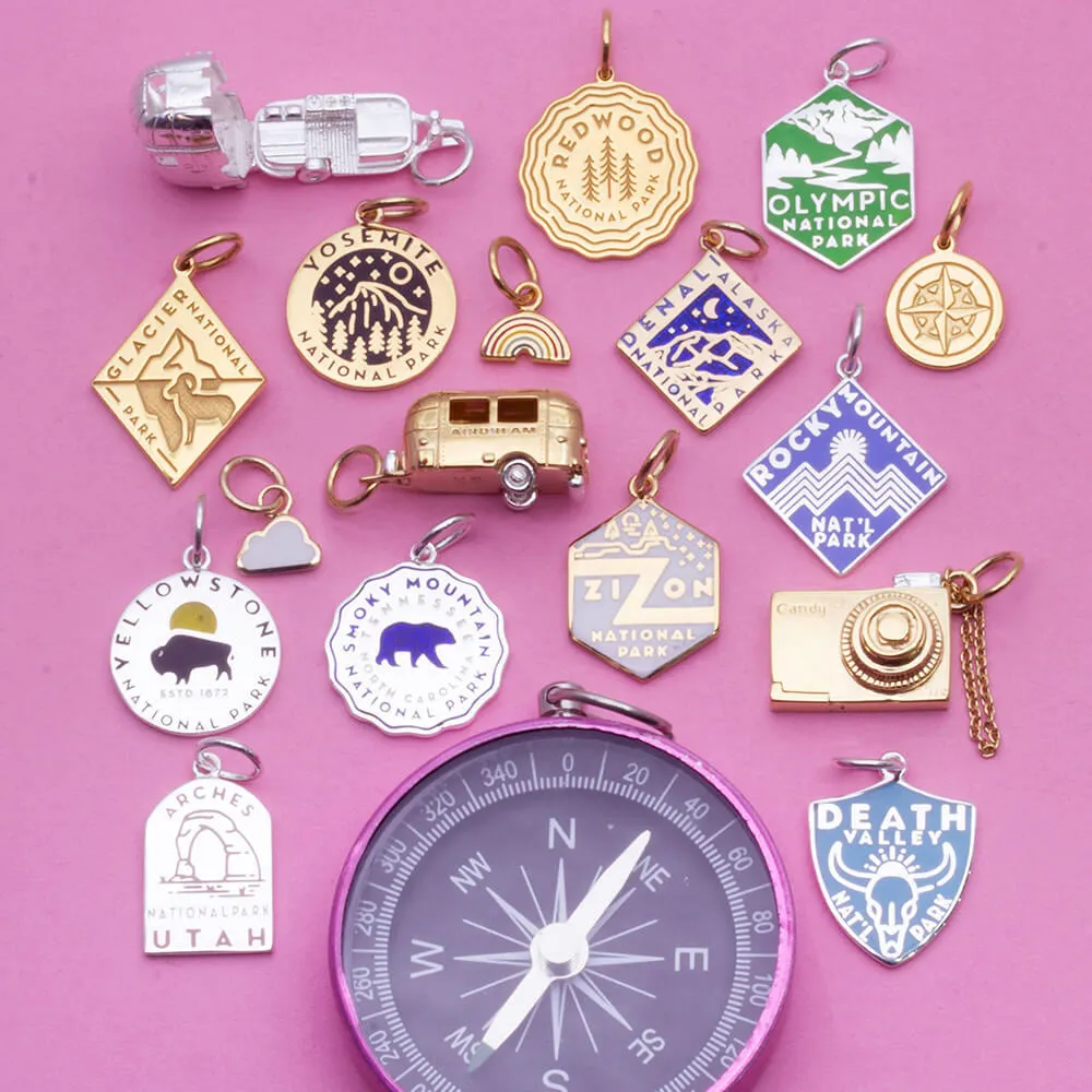 AirDream Camper Charm, Silver