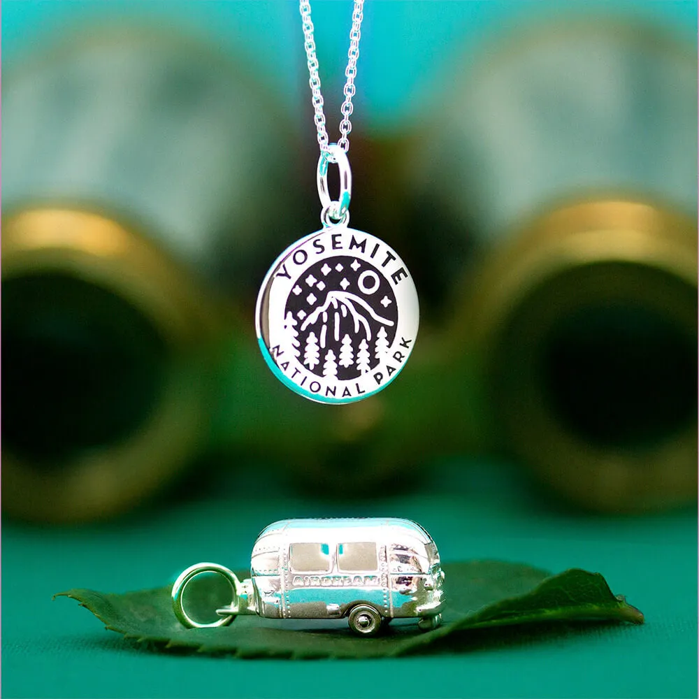 AirDream Camper Charm, Silver