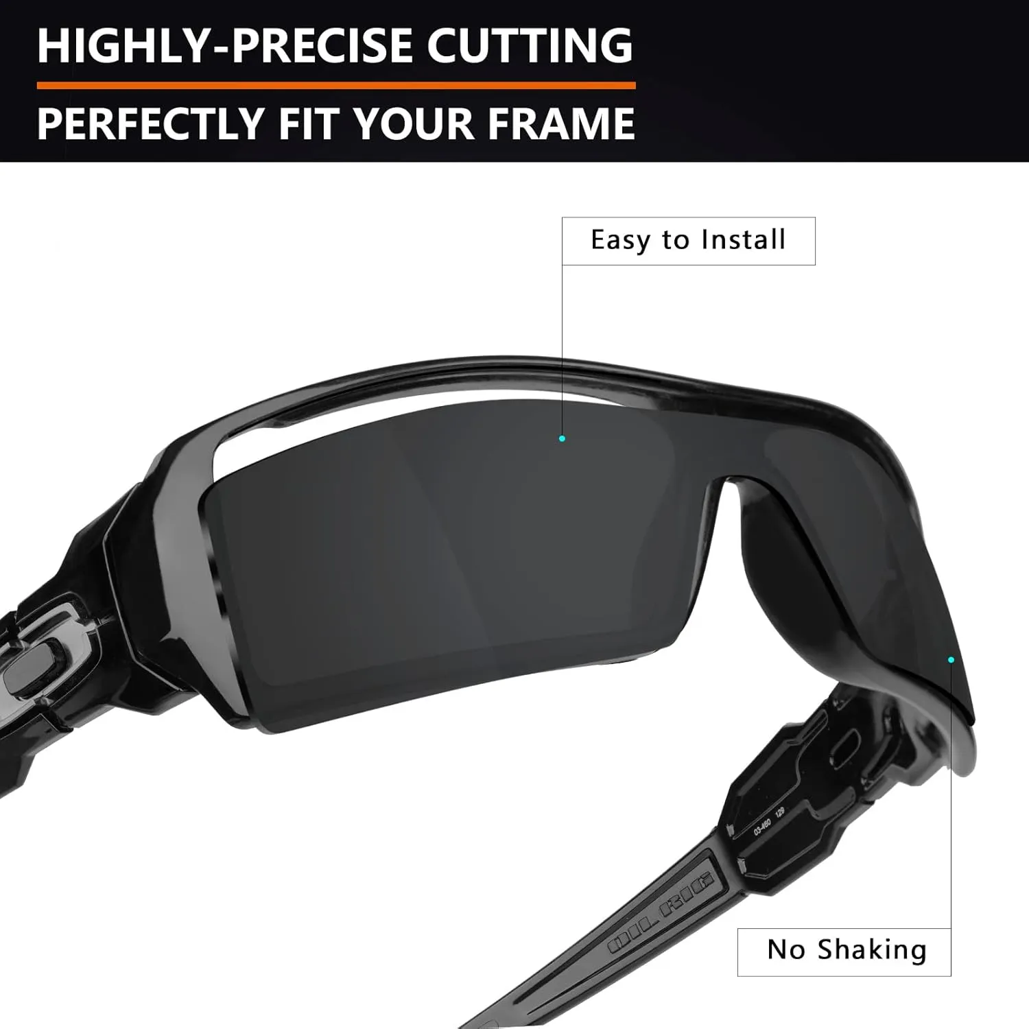 Alphax Polarized Replacement Lenses for Oakley Oil Rig - Multiple Options