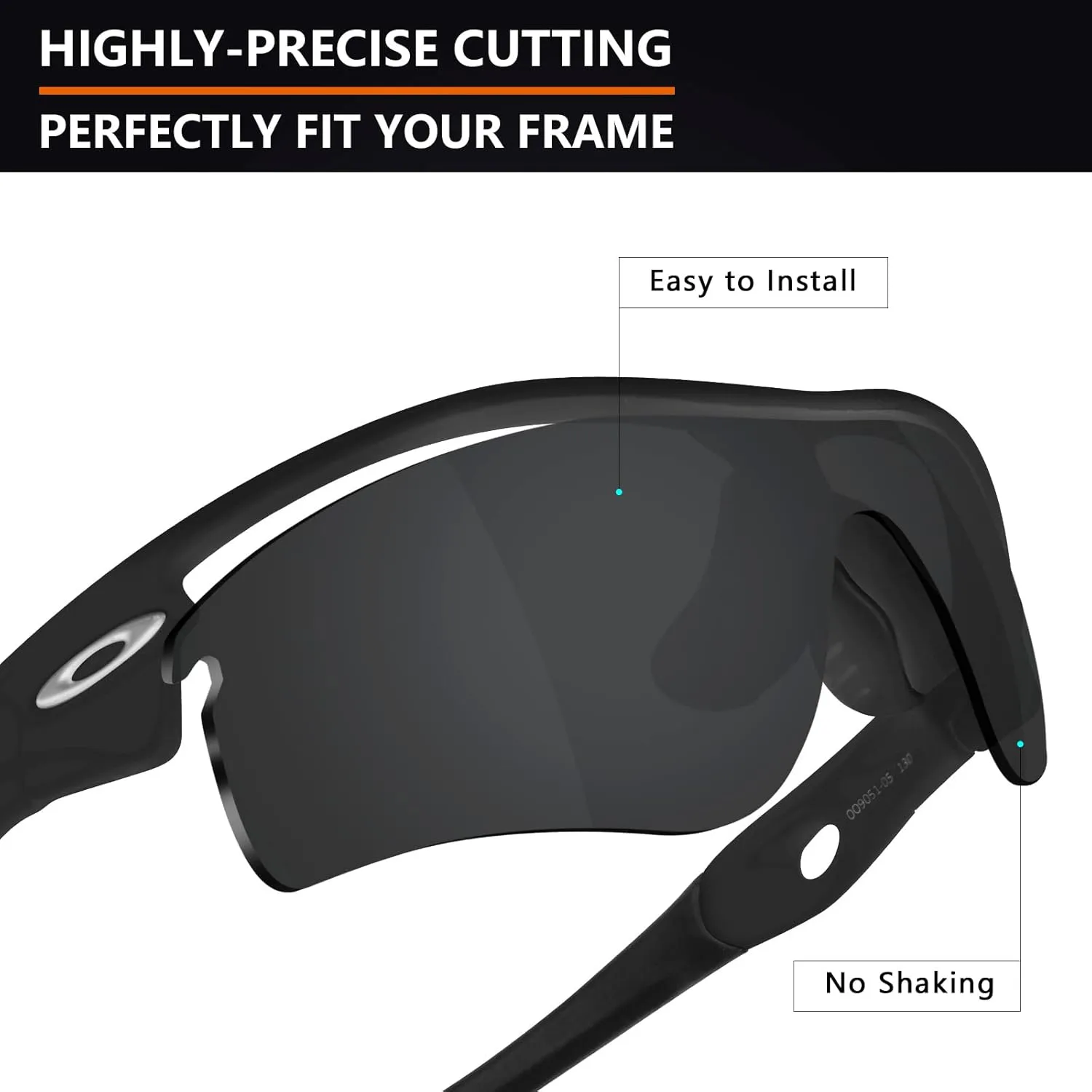 Alphax Polarized Replacement Lenses for Oakley Radar Path/Radar Path Asian Fit - Multiple Options