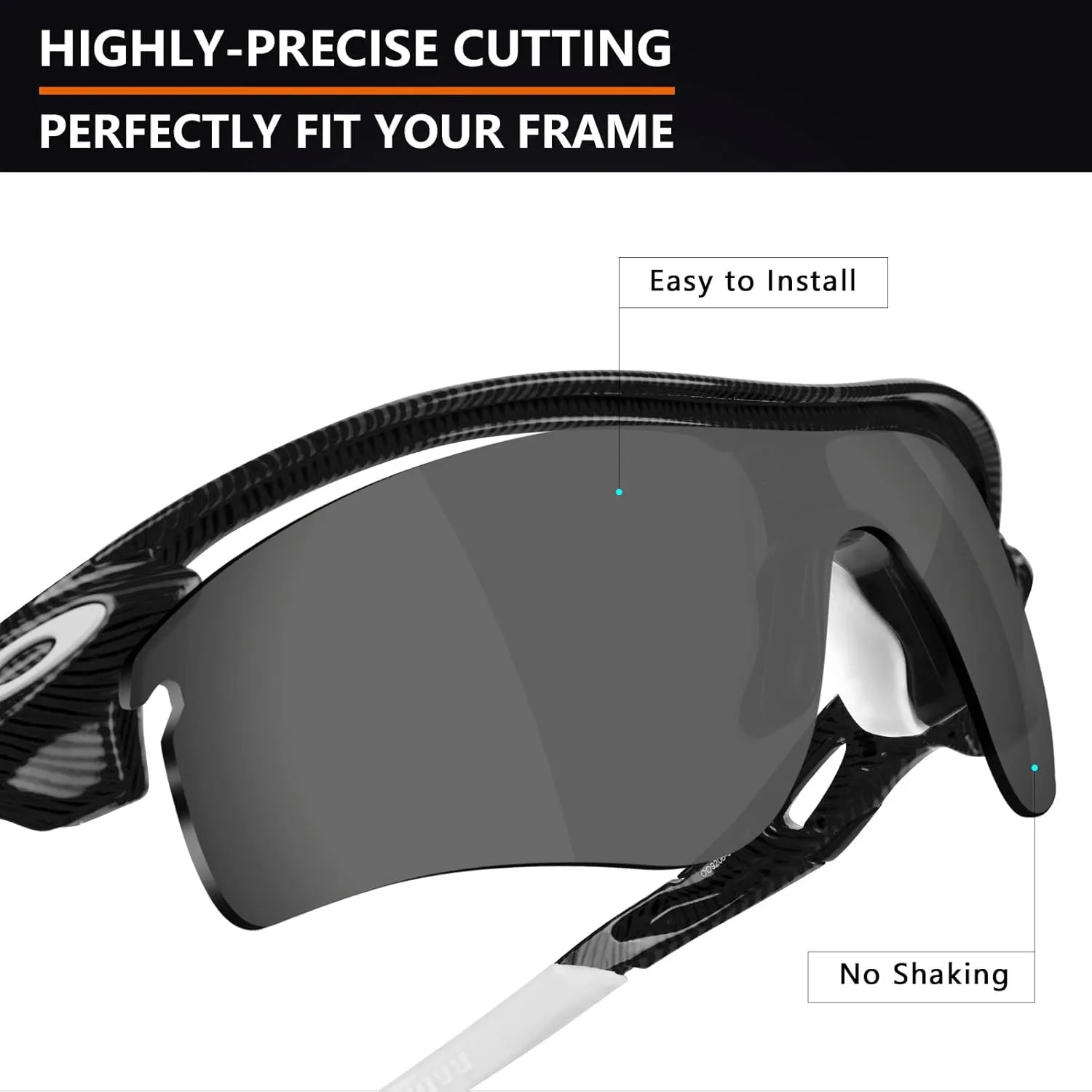 Alphax Polarized Replacement Lenses for Oakley RadarLock Path OO9181 - Multiple Options