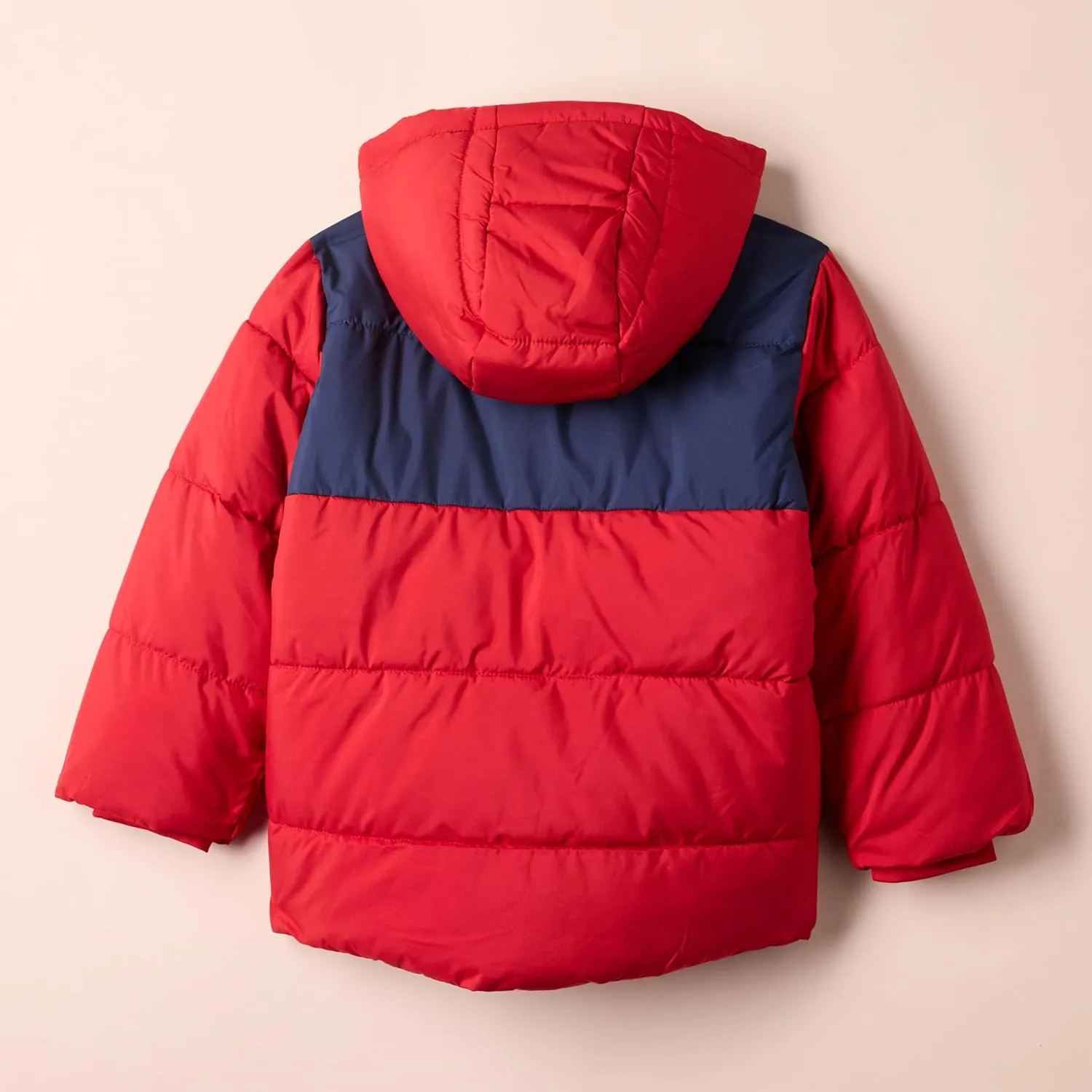 Amazon Essentials Babies, Toddlers, and Boys' Heavyweight Hooded Puffer Jacket