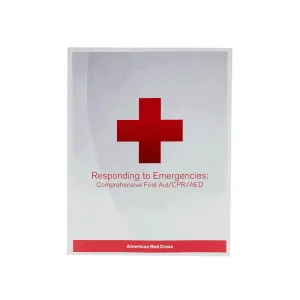 American Red Cross Responding to Emergencies (RTE): Comprehensive First Aid/CPR/AED Textbook Paperback – September 1, 2017