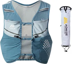 AONIJIE Running Vest Backpack 5L with External Trekking Poles Storage Bag Lightweight Pack for Trail Run Race