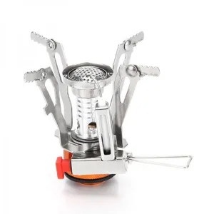 AOTU AT6312-A Super Lightweight Mini Pocket Outdoor Cooking Burner Folding Camping Gas Stove 3000W