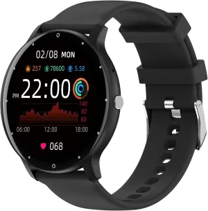 Aptofit Trackpro Watch, Aptofit Smart Watch, Luxium Smart Watches for Men, 46mm,Smartwatch,Call,Text, Ipx68 Waterproof with Bluetooth Call, 7 Dynamic Sports Modes for iPhone (Black)