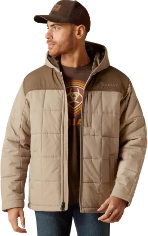 ARIAT Men's Crius Hooded Insulated Jacket