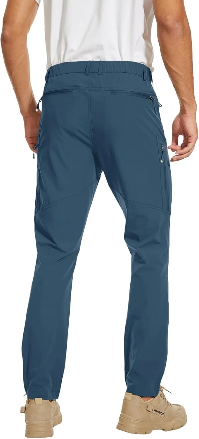 Arunlluta Hiking Pants for Men, Hiking Travel Pants Water-Resistant Mens Work Pants Stretch Quick Dry Lightweight