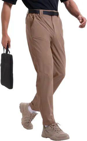 Arunlluta Hiking Pants Men Quick Dry Travel Pants for Men Stretch Work Pants Lightweight Mens Golf Pants Water Resistant